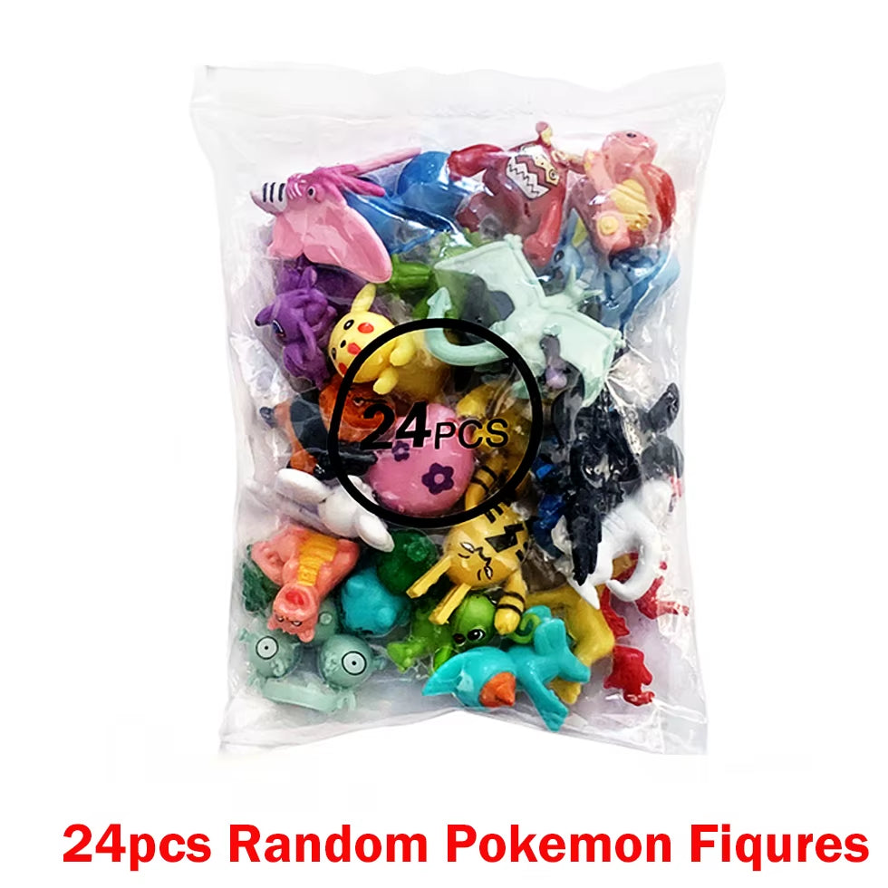 Pokemon Christmas Advent Calendar Box 24Pcs Kawaii Pikachu Anime Figures Children Toys for Boys Girls Xmas Gifts