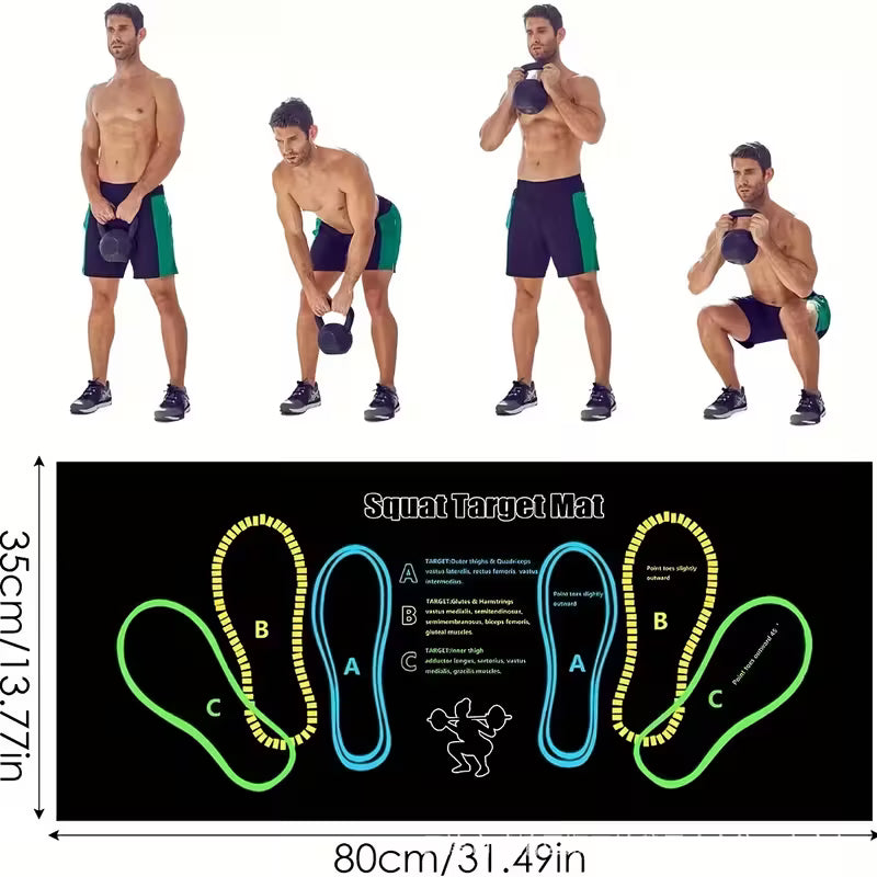 Squat Placement Mat