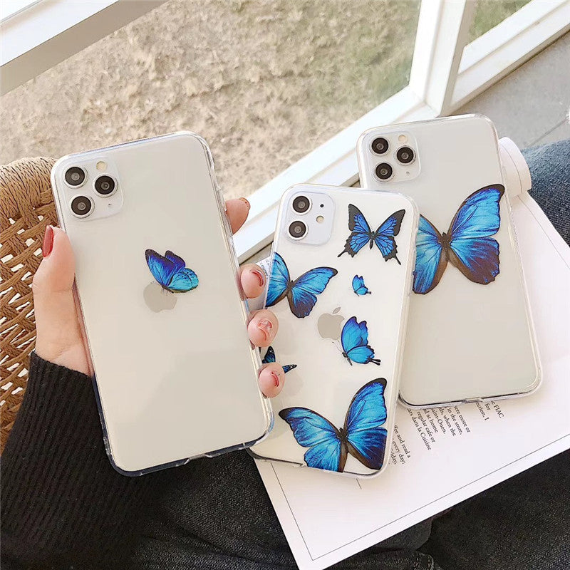 Blue Butterfly Phone Case